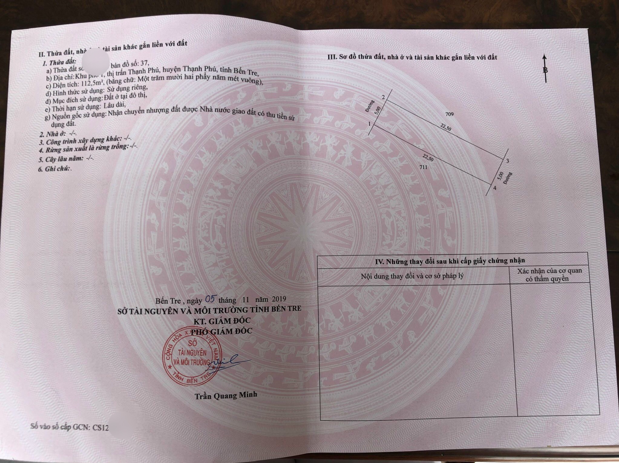 Cần Bán 2 Nền Đất Thổ Cư Trong Khu Chợ Mới Thạnh Phú Vị Trí Thích Hợp Kinh Doanh