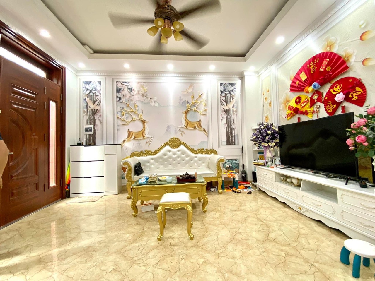 HIẾM!NHÀ MẶT PHỐ HÀO NAM,VỈA HÈ RỘNG,KD ĐỈNH,45M,5 TẦNG,NHỈNH 18 TỶ