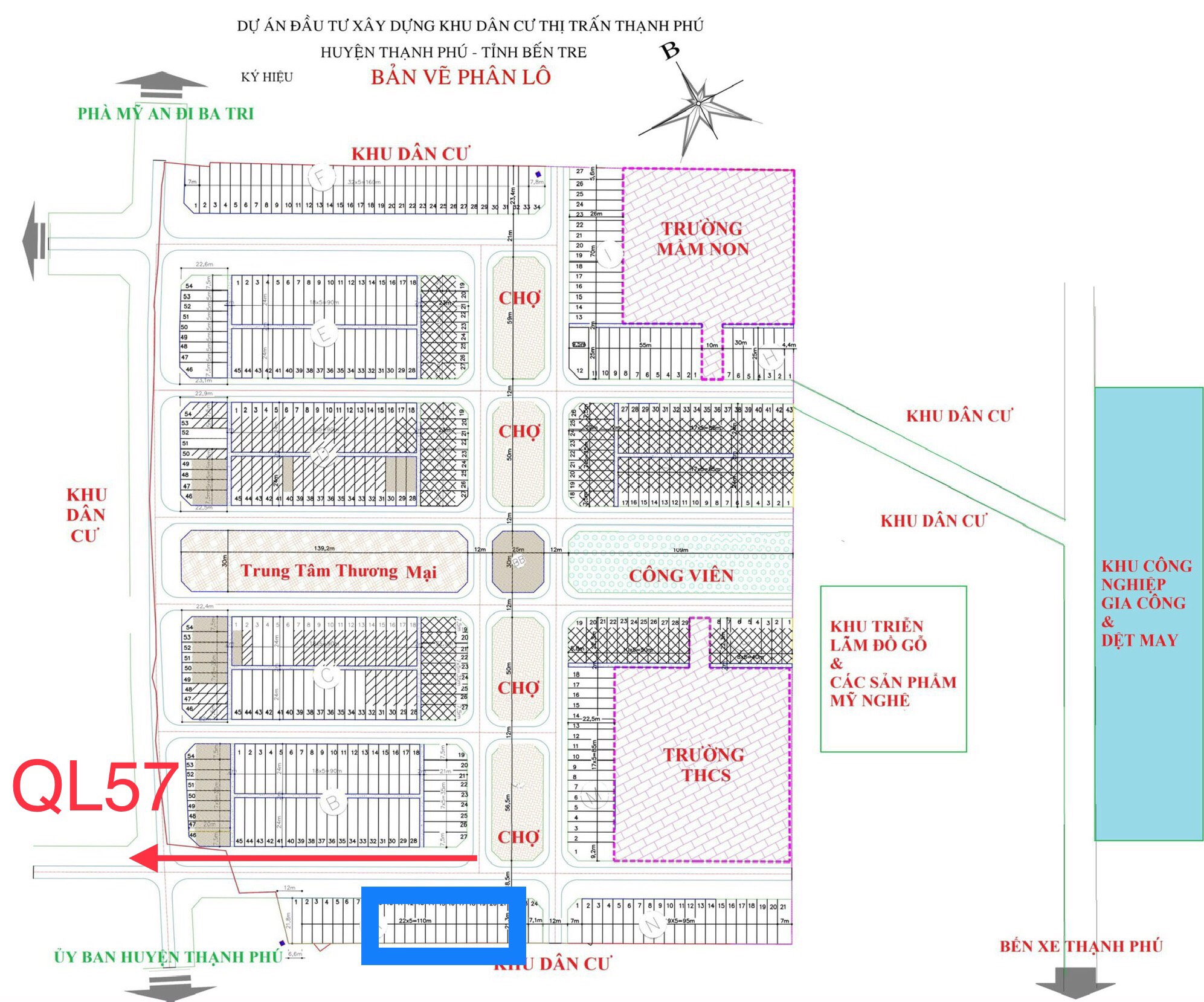 Giảm 200Triệu Trong Tuần - Bán Đất Chợ Mới Thạnh Phú Vỉa Hè 9,5M Kinh Doanh Ngay