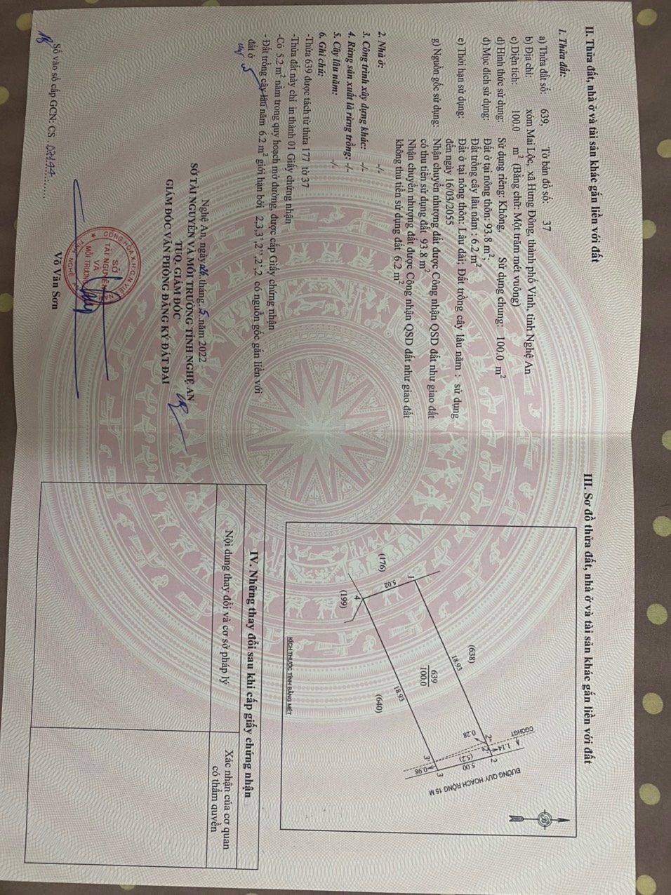 Đất Đầu Tư Hưng Đông Lối 2 Đường 72m Thành Phố Vinh