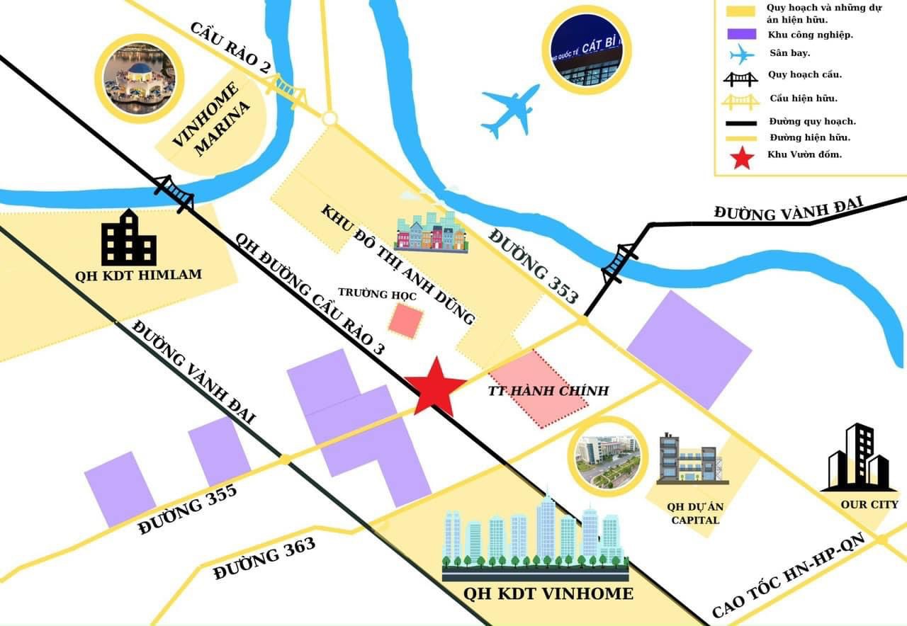 BÁN ĐẤT VƯỜN ĐỐM-ANH DŨNG-DƯƠNG KINH-HẢI PHÒNG