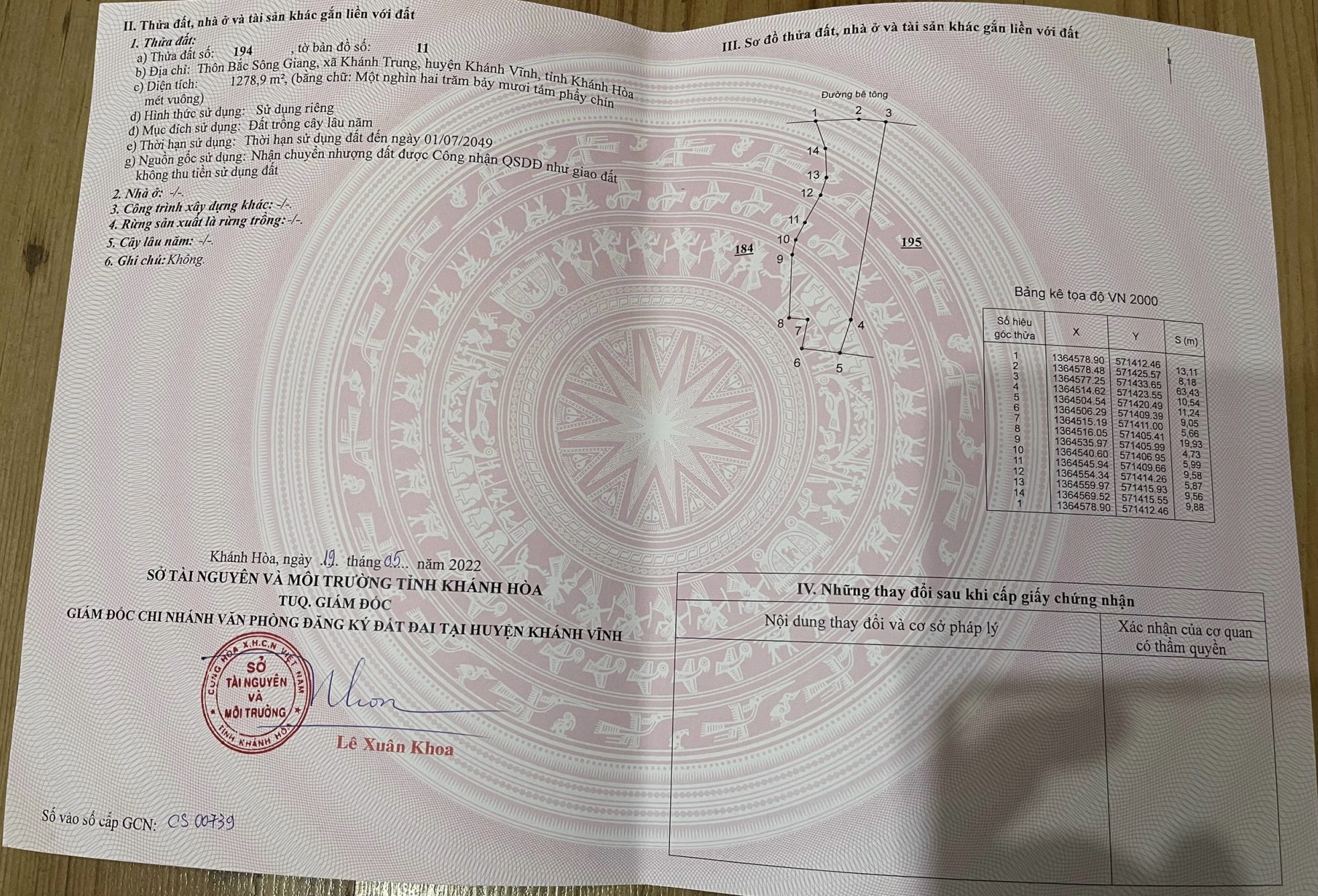 Nhà vườn View siêu đẹp xã Khánh Trung - Khánh Vĩnh 2,7 tỷ