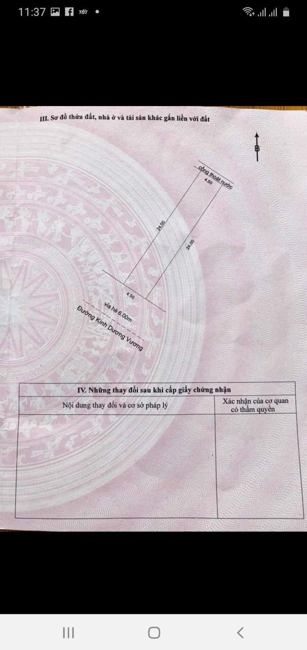 Cho thuê đất mặt tiền Kinh Dương Vương thuận tiện kinh doanh