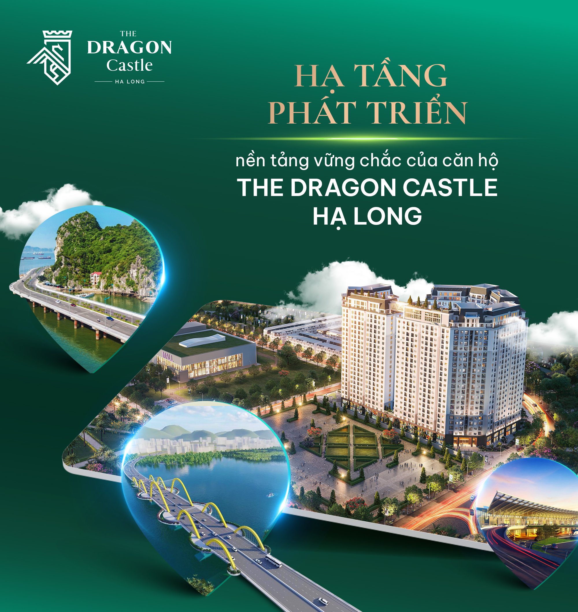 Nằm tại tâm điểm phát triển huyết mạch của Hạ Long