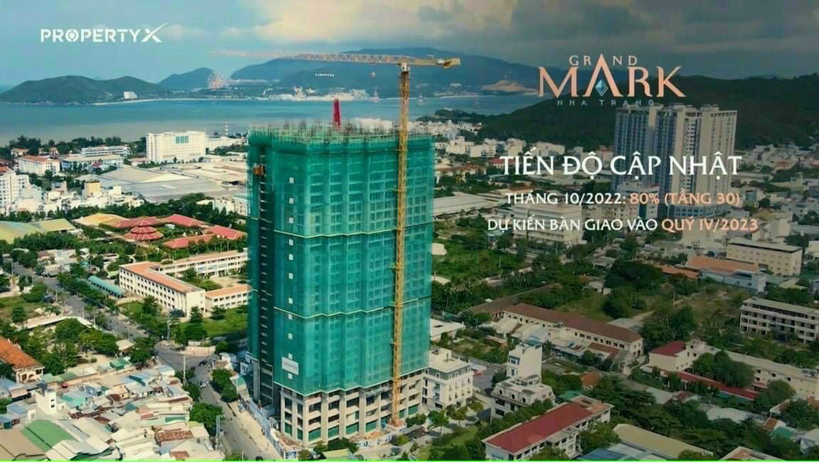 Mở Bán Căn Hộ Biển Grand Mark nha trang, căn hộ cao cấp 5 sao, sở hữu lâu dài, 1.6 tỷ/ căn, quý 4/2023 bàn giao nhà.