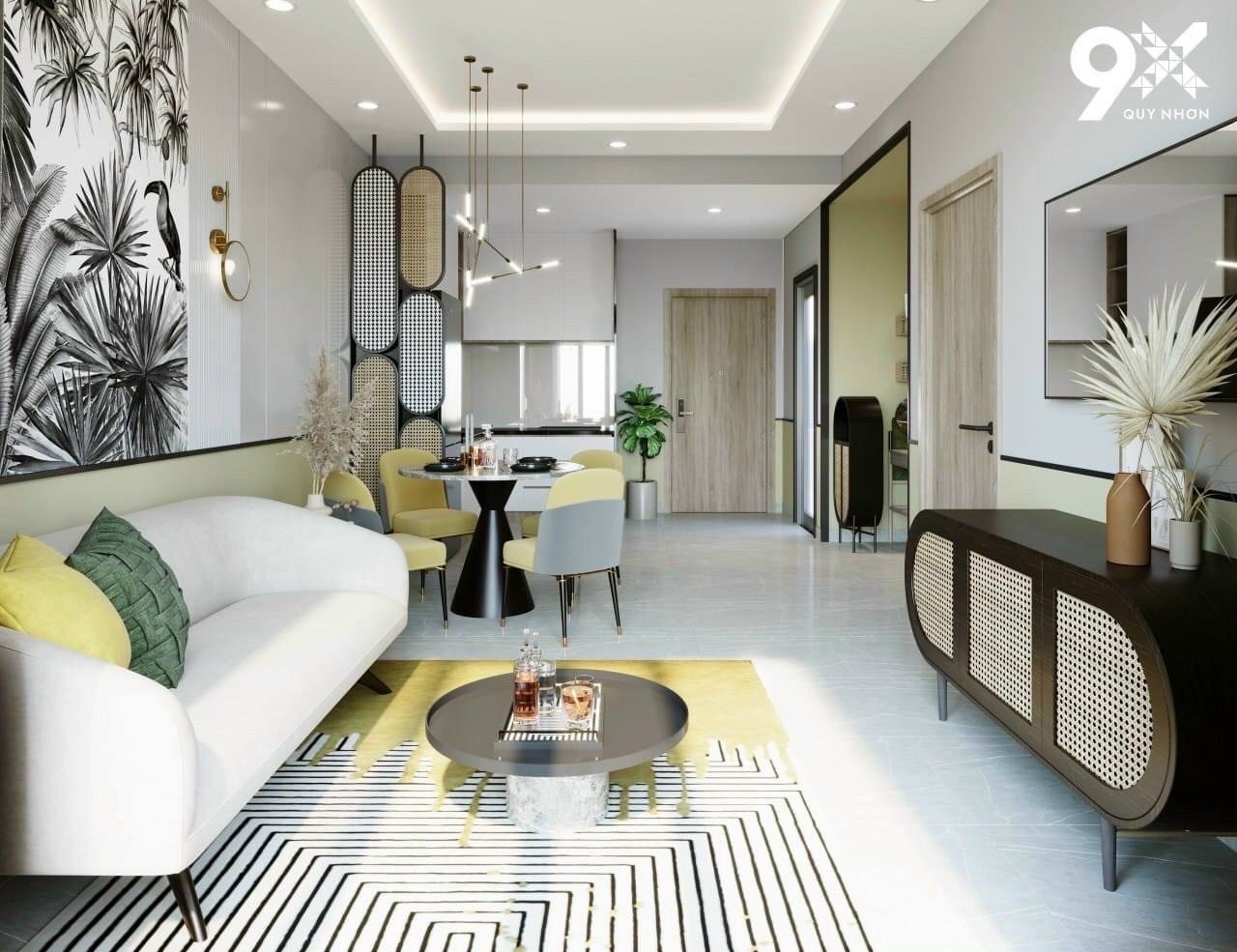 Hot! Căn hộ biển 9X QUY NHƠN chỉ 550 triệu - 1.3 tỷ/căn từ 1PN-3PN. Sở hữu vĩnh viễn từ CĐT HƯNGTHỊNH