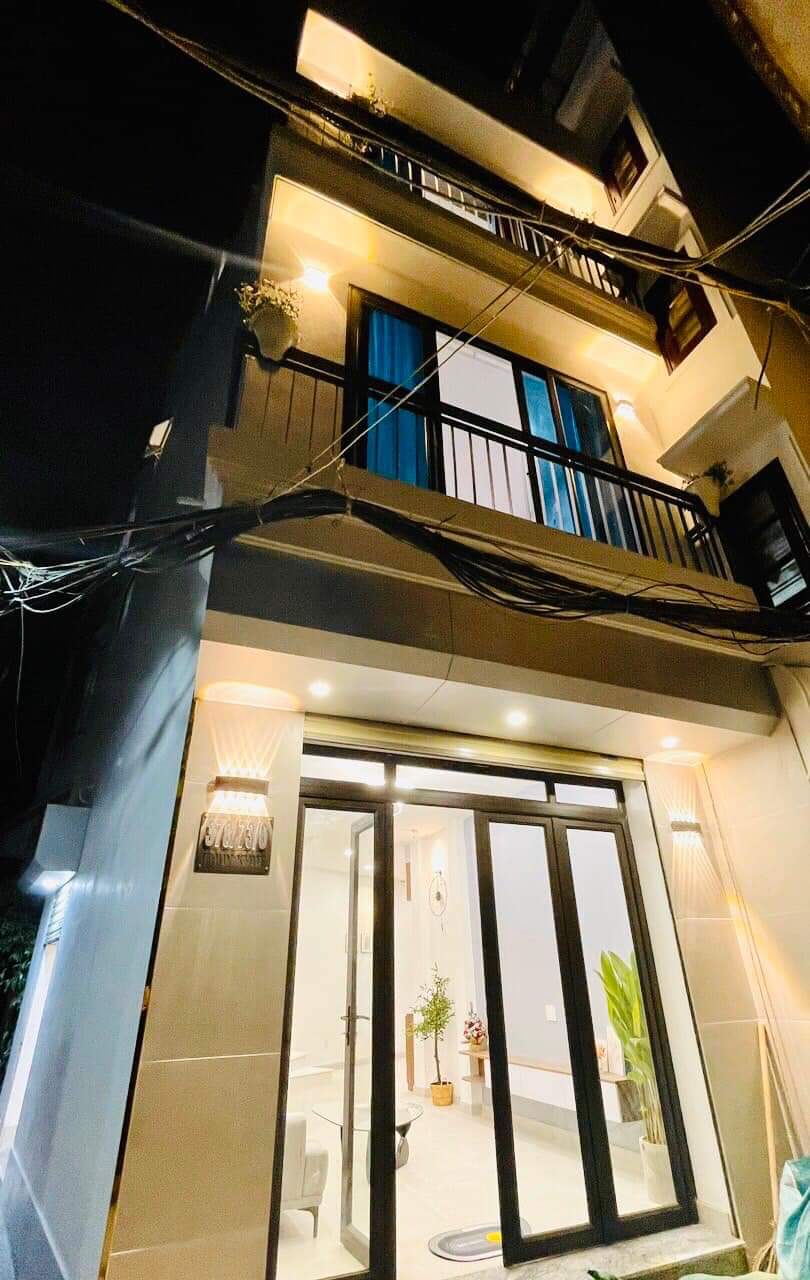 BÁN GẤP NHÀ MỚI VÕNG THỊ 45M 4T LÔ GÓC GIÁ 5,9 TỶ