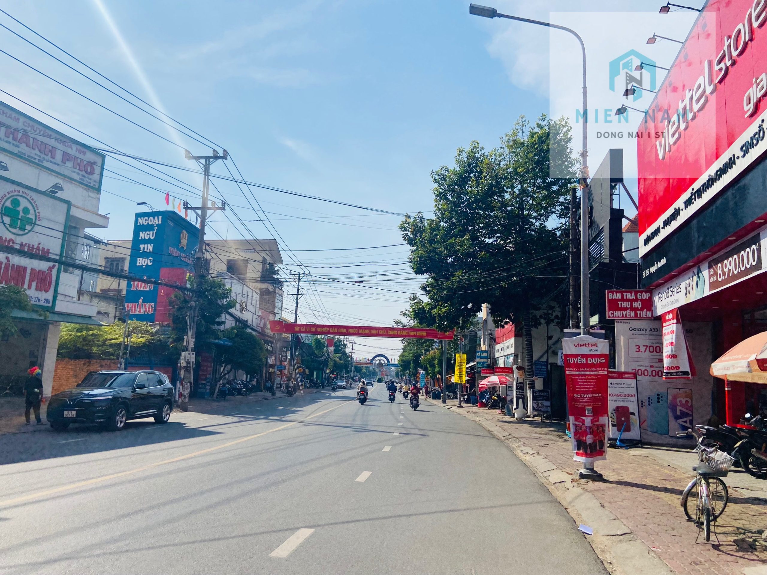 Cho thuê mặt bằng kinh doanh ngang 6m đường Nguyễn An Ninh - Bình Dương