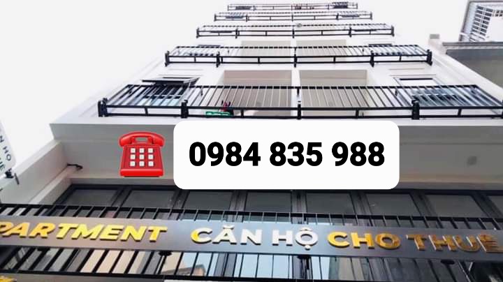 Bán toà CC mini mới đường Mỹ Đình, quận Nam Từ Liêm. 11 CHDV THU 70 TRIỆU 1 THÁNG 70 m2x7 tầng, mặt tiền 6 m, nhỉnh 16 tỷ