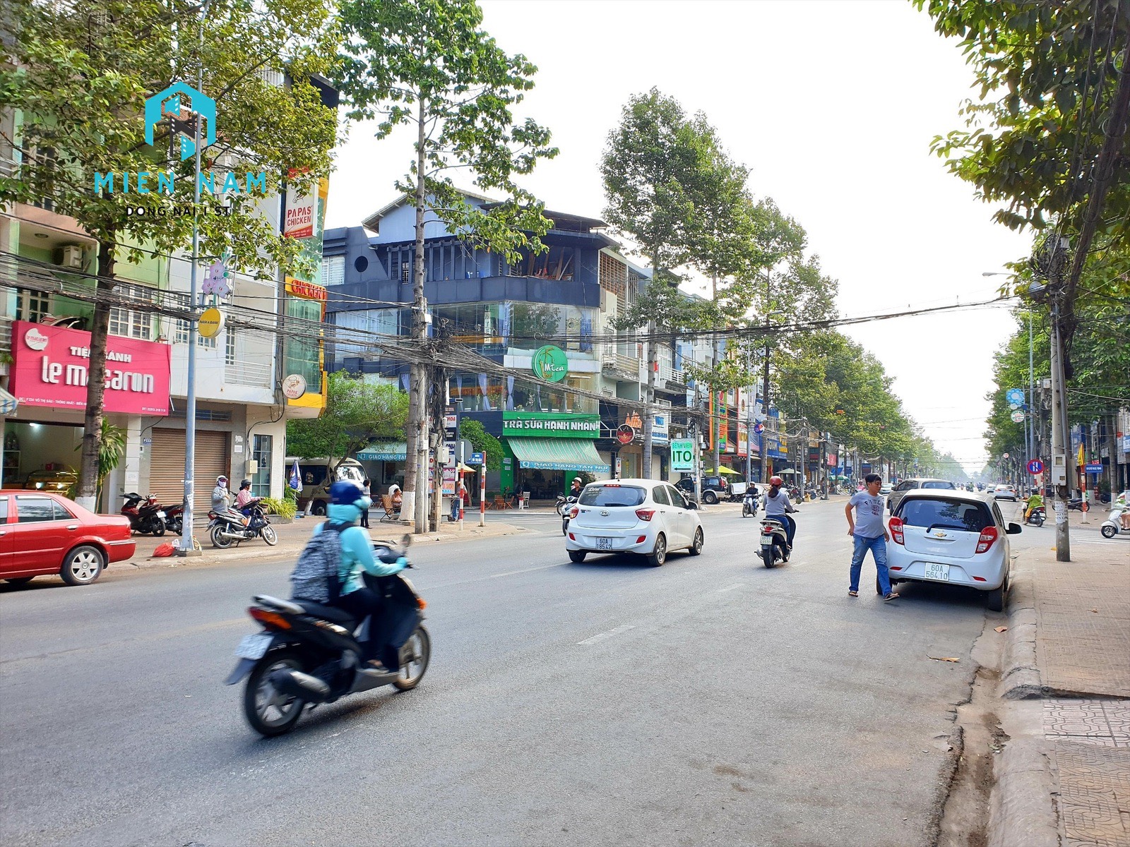 cho thuê mặt tiền võ thị sáu biên hòa đồng nai 18 x25 1 tret 2 lau