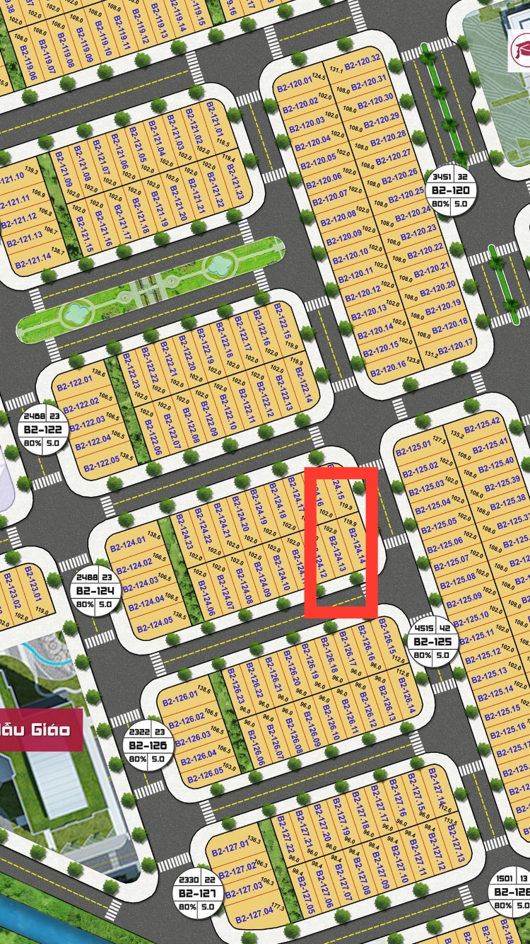 Đất FPT, 2.47 tỷ, rẻ nhất thị trường có lô đất 96m2