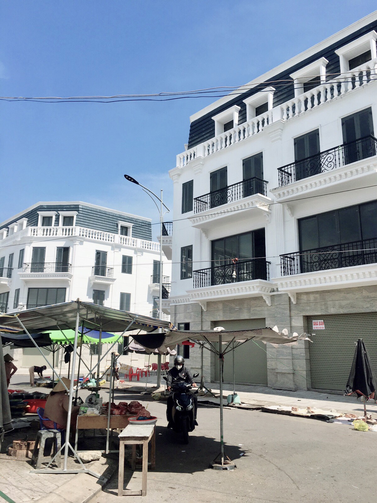 Nhà mặt tiền chợ Thị Trấn Thới TP Cần Thơ