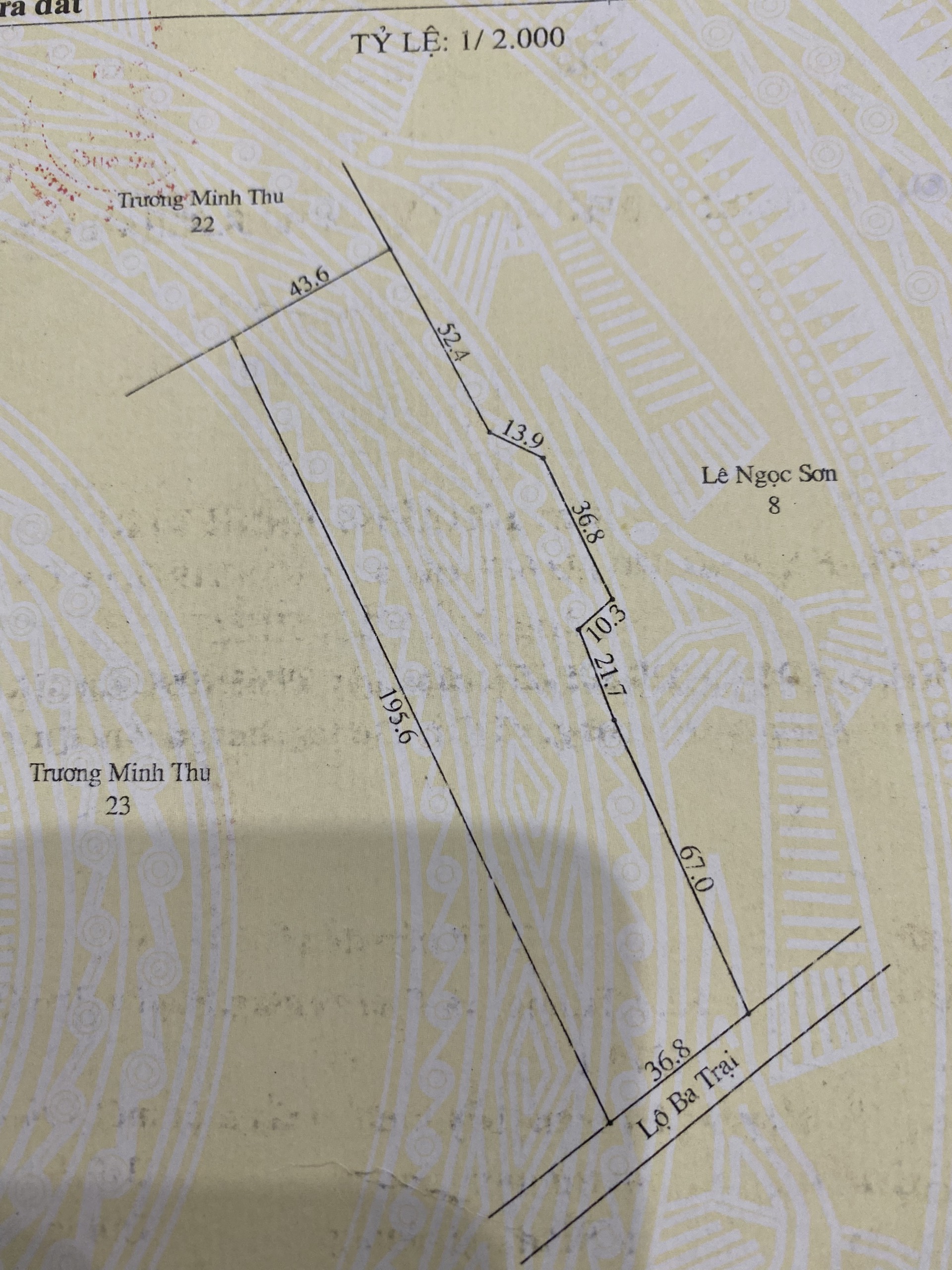 BÁN ĐẤT BA TRẠI PHÚ QUỐC, 8370M2. GIÁ 2.7TỶ/CÔNG