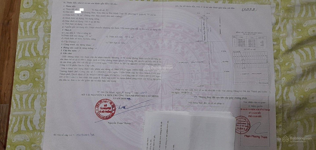 1 căn duy nhất nhà mặt tiền Tạ Quang Bửu, P5, Q8, DT 4x19.5m, trệt lửng 3 lầu, giá 17 tỷ 500