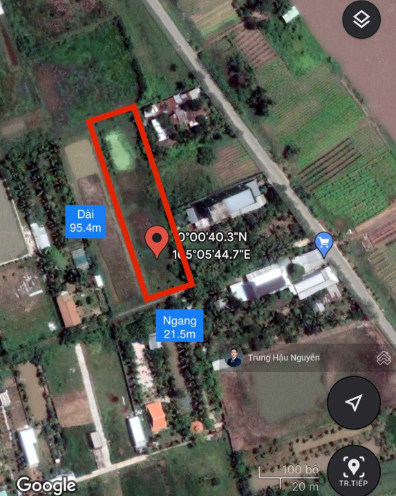 2 Công đất lộ đan 4.5m gần Lạc Hồng, cao ráo đẹp, giá tốt đầu tư