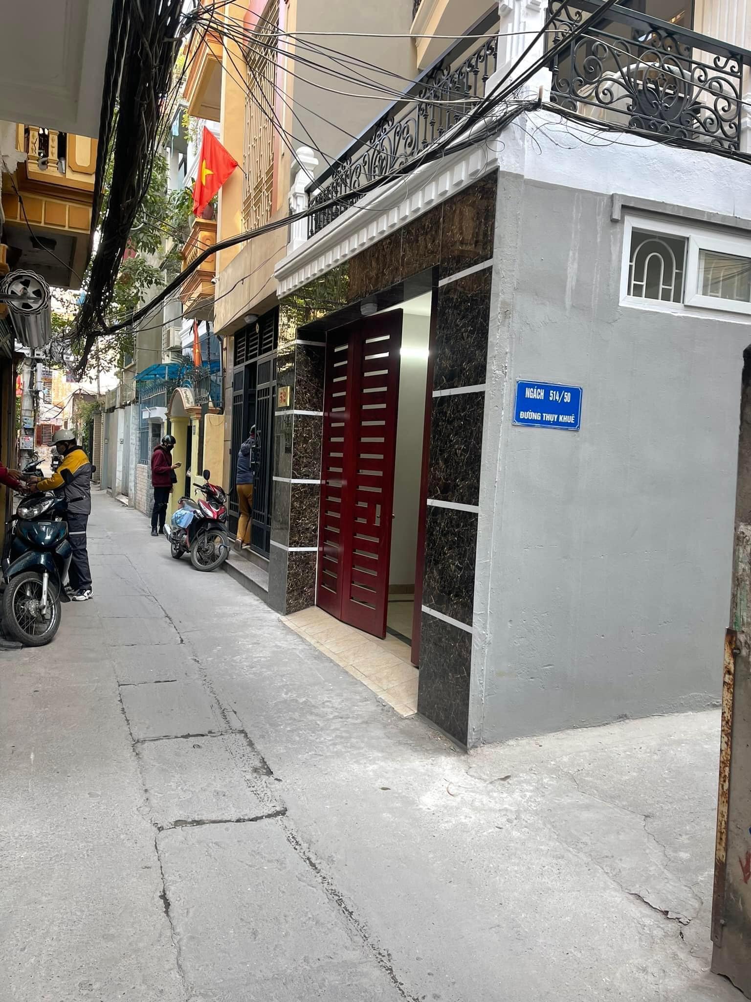 NHÀ ĐẸP VÕNG THỊ, TÂY HỒ-NGÕ THÔNG- LÔ GÓC: 45M X4T, MT 3,8M, GIÁ 7,95TỶ