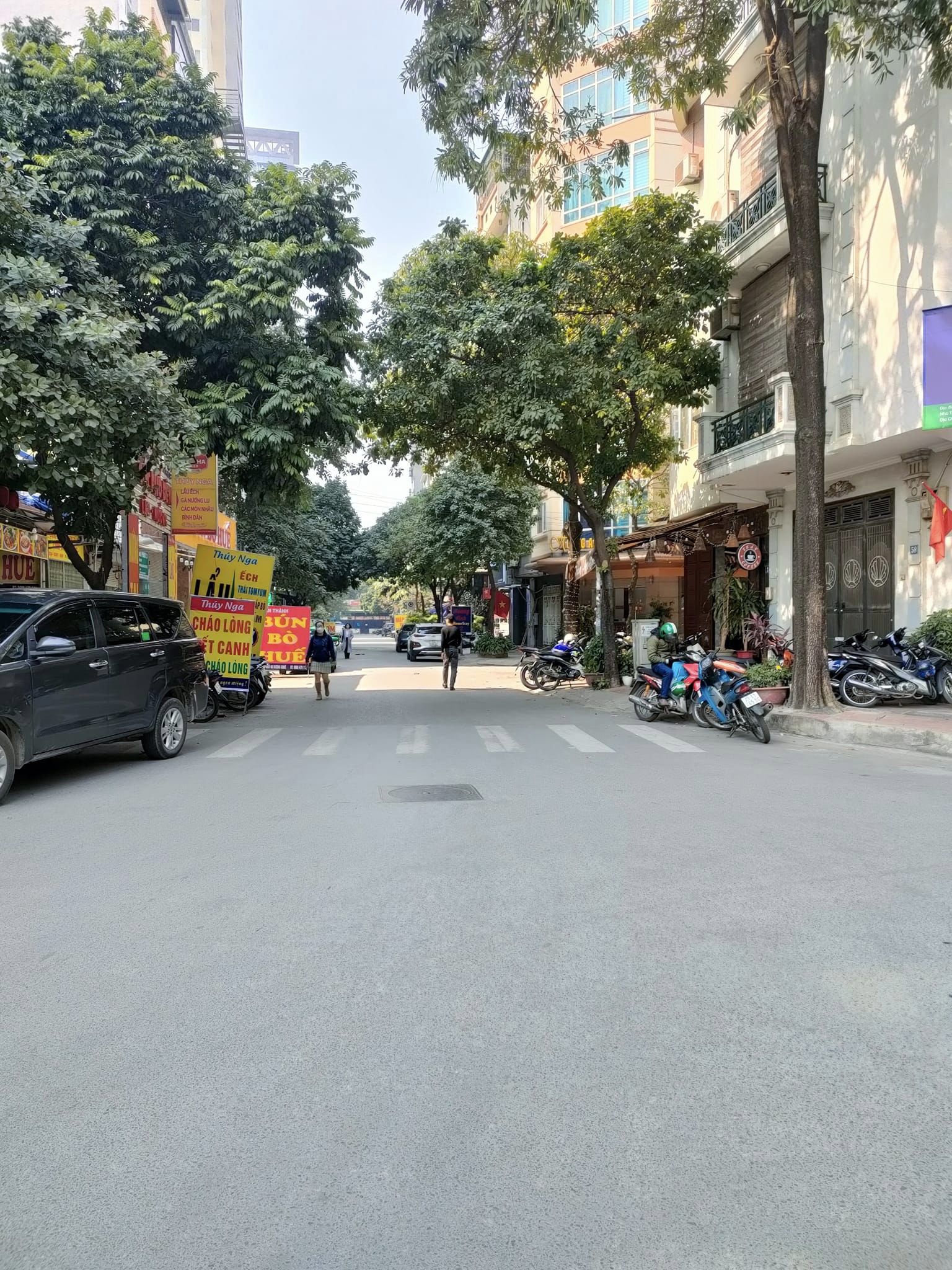 Bán tòa VP 9 tầng Dương Khuê 88m2, phân lô vỉa hè 2 ô tô tránh, kinh doanh tốt, 25.8 tỷ