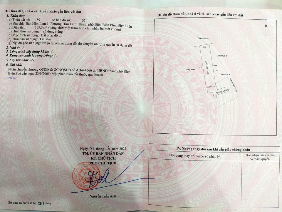 Bán nhà cấp 4 tại bản Him Lam 1, phường Him Lam, thành phố ĐBP