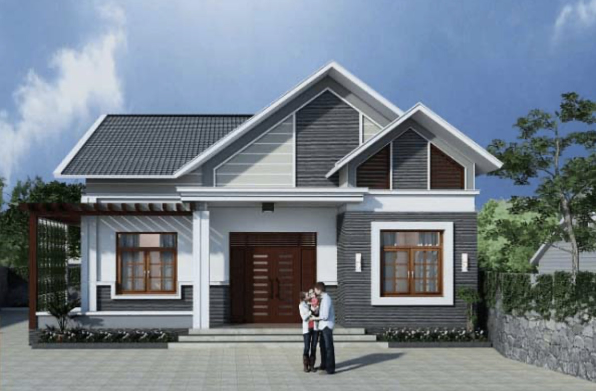 Mẫu nhà ống cấp 4 mái tôn giả ngói mang lại nét đẹp truyền thống cho căn nhà Nha-ong-cap-4-mai-ton-3