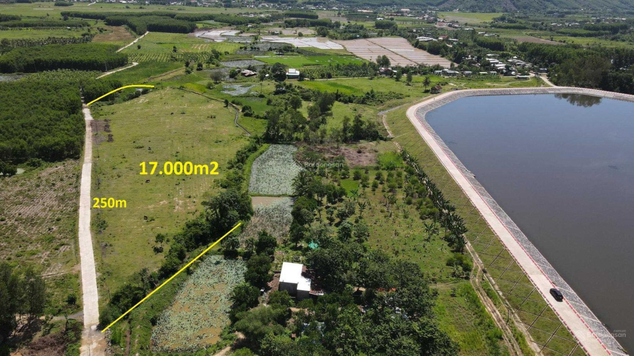 Bán 17.000m2 mặt tiền 250m ngang gần khu du lịch Hồ Cây Sung xã Diên Tân, LH 0788 558 552