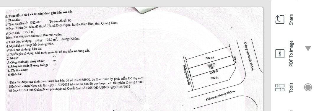 Bán 4 lô liền kề khu đô thị 7B (1 lô góc ngã tư + 3 lô liền kề)