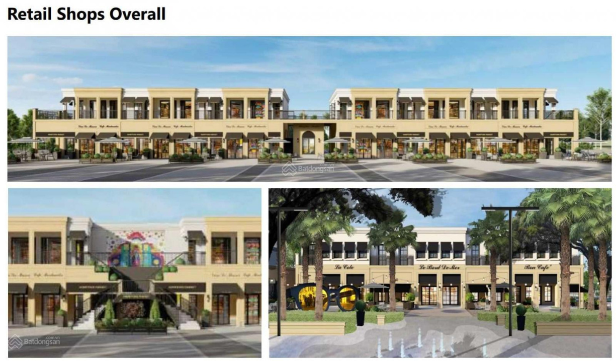 Bán Shophouse cam kết lợi nhuận 6%/ năm tại The Hamptons Plaza ở Hồ Tràm