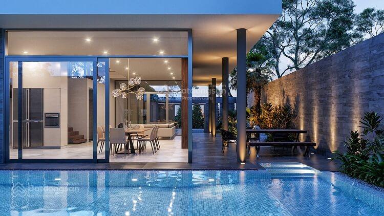 Bán biệt thự 3 tầng có hồ bơi mặt tiền đường Khuê Mỹ Đông gần biển Mỹ Khê Đà Nẵng. LH 0903 559 775