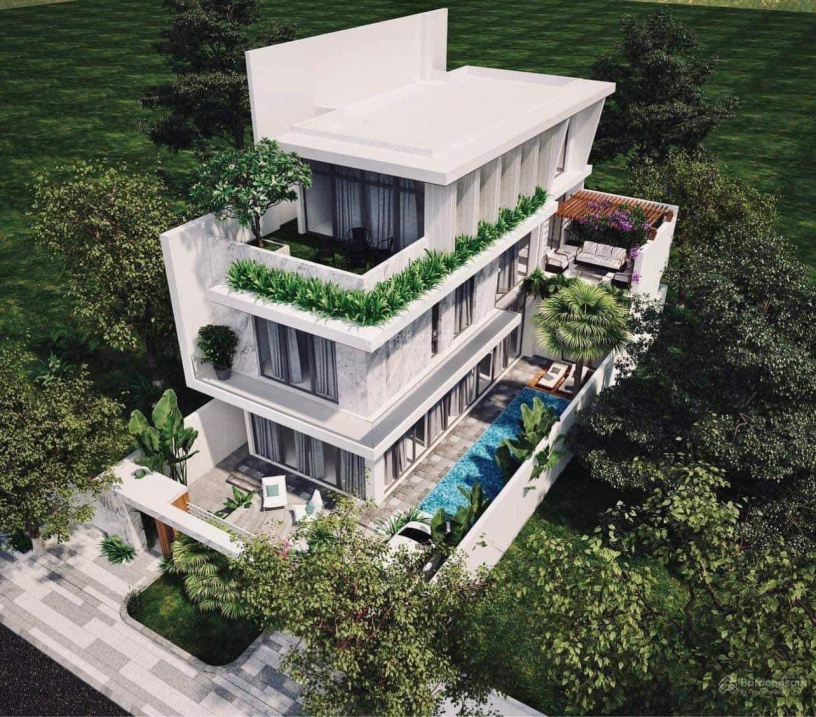 Bán biệt thự Euro Village 2, biệt thự có 5 phòng ngủ, bể bơi ngoài trời, nội ngoại thất cao cấp