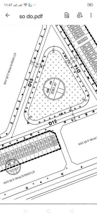 Bán các nền đất khu quy hoạch dân cư khu vực 6, khu đông Chợ Dinh, phường Nhơn Bình. Giá tốt nhất