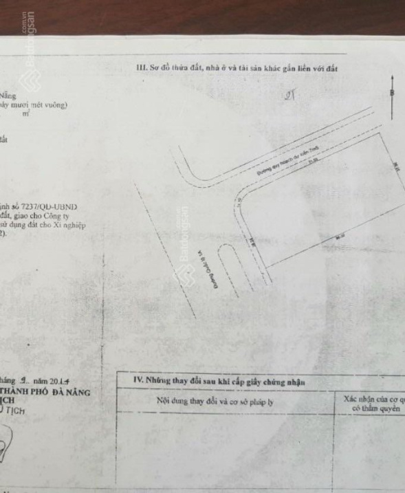 Bán đất 2 mặt tiền đường Quốc lộ 1A, Hoà Vang, Đà Nẵng