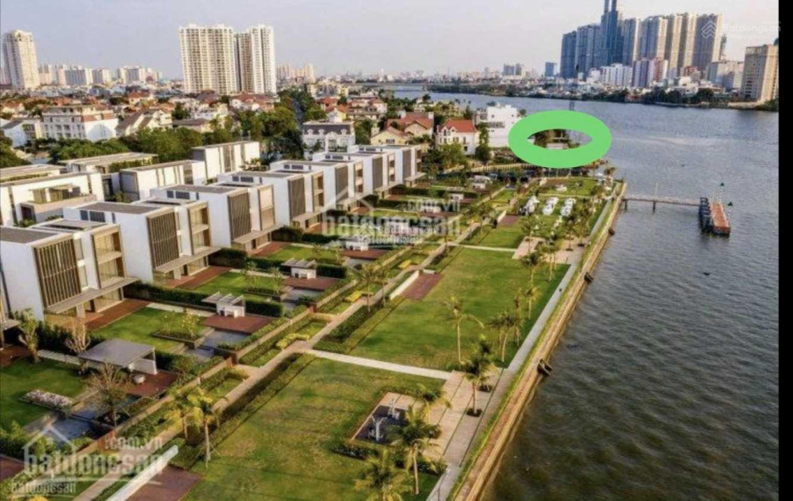 Bán đất biệt thự 2 mặt tiền sông Sài Gòn nằm trong biệt thự Eden Villas trực diện Landmark 81