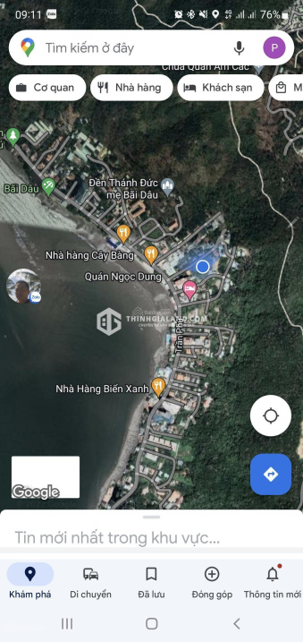 Bán đất đẹp xây biệt thự view biển Trần Phú cách biển 200m ngang 19x26m = 514m2 giá 22 tỷ (43tr/m2)