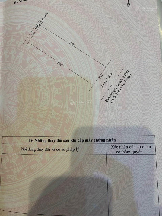 Bán đất đường 5m5 lề 3m Lý Tự Trọng - Hải Châu