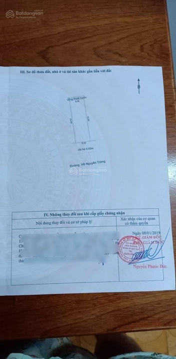 Bán đất đường 7m5 Hồ Nguyên Trừng - Đà Nẵng