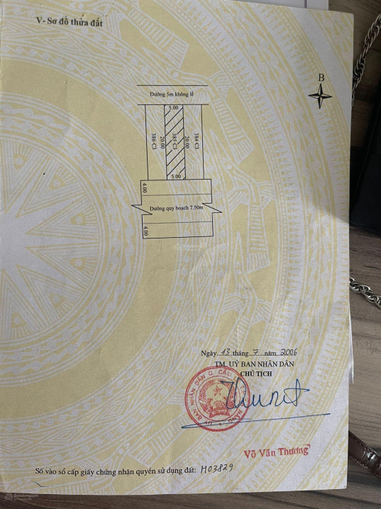 Bán đất đường Hoàng Dư Khương, Khuê Trung, Cẩm Lệ, Đà Nẵng, hướng Đông Nam DT 100m2 giá 5.2 tỷ