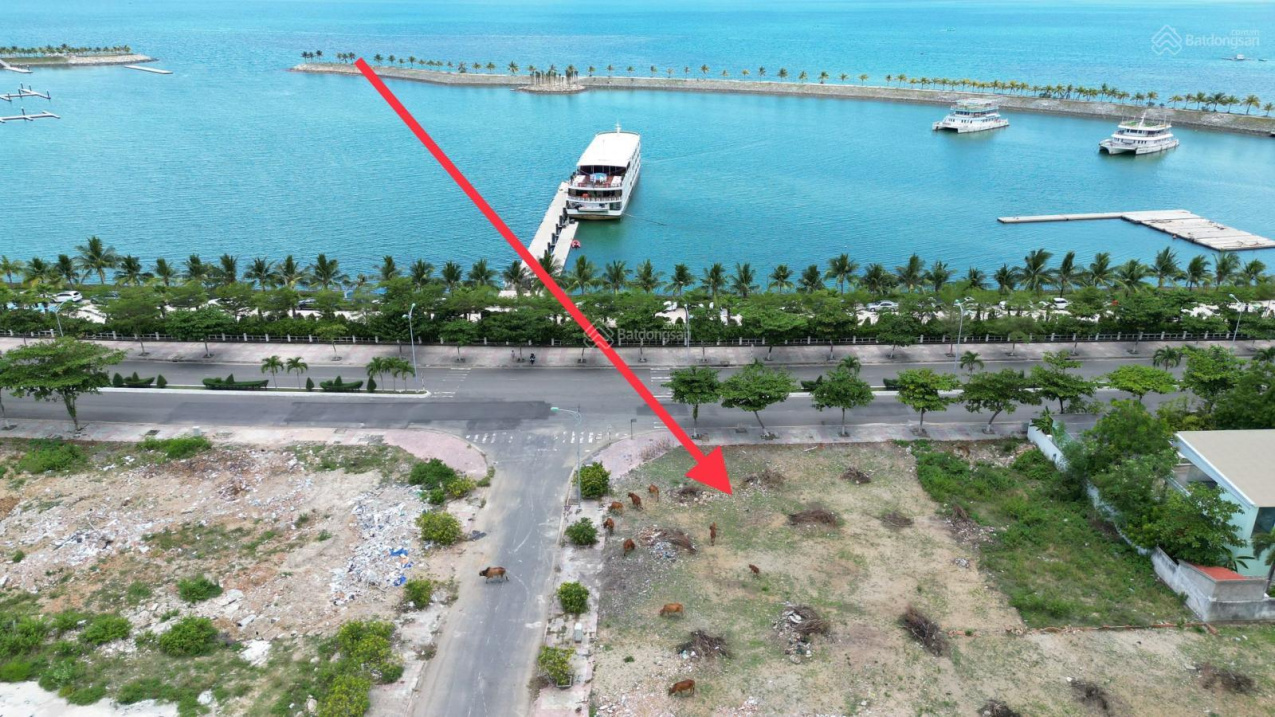 Bán đất đường Nguyễn Cơ Thạch KĐT mới Vĩnh Hoà Phường Vĩnh Hoà Nha trang, 872,8m2 (ngang 21,98m)