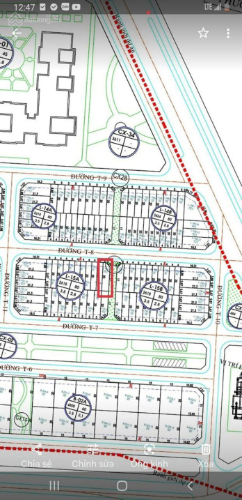 Bán đất khu ĐT An Bình Tân, Nha Trang. Lô L15A-20 đường T8 rộng 13m, DT 95,5m2 lô góc - Giá 4.1 tỷ