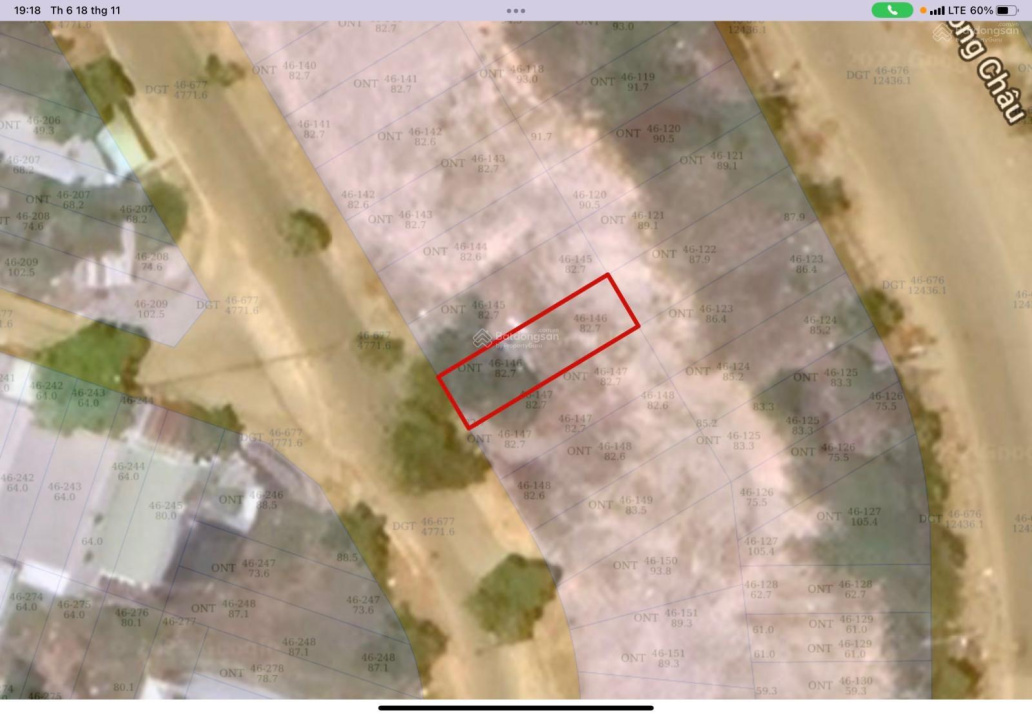 Bán đất lô 34 ô 9B tái định cư Đất Lành xã Vĩnh Thái - Nha Trang, 82,5m2 (ngang 5m) giá 1,9 tỷ