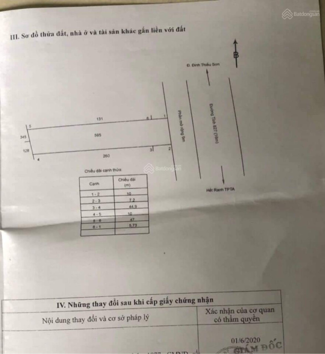 Bán đất mặt tiền 827A gần Vành Đai Tân An đất ODT L/H 0909 480 087