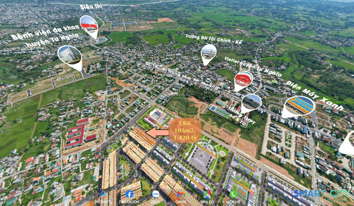 Bán đất trung tâm thị trấn La Hà giá sập hầm rẻ nhất thị trường