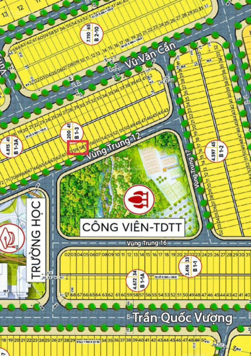 Bán lô đất đối diện công viên khu đô thị Phú Mỹ An, Đà Nẵng