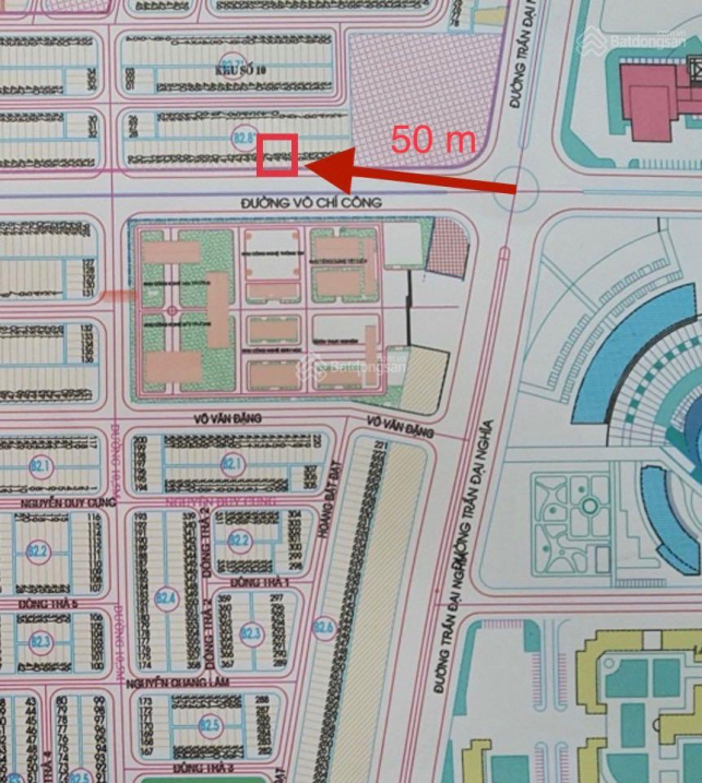 Bán lô đất mặt tiền đường Võ Chí Công, Hòa Hải, Ngũ Hành Sơn, Đà Nẵng