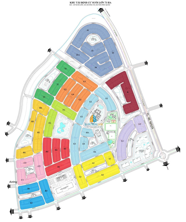 Bán lô đất tái định cư Suối Lớn, sở hữu lâu dài, diện tích 121m2, giá 2tỷ500tr