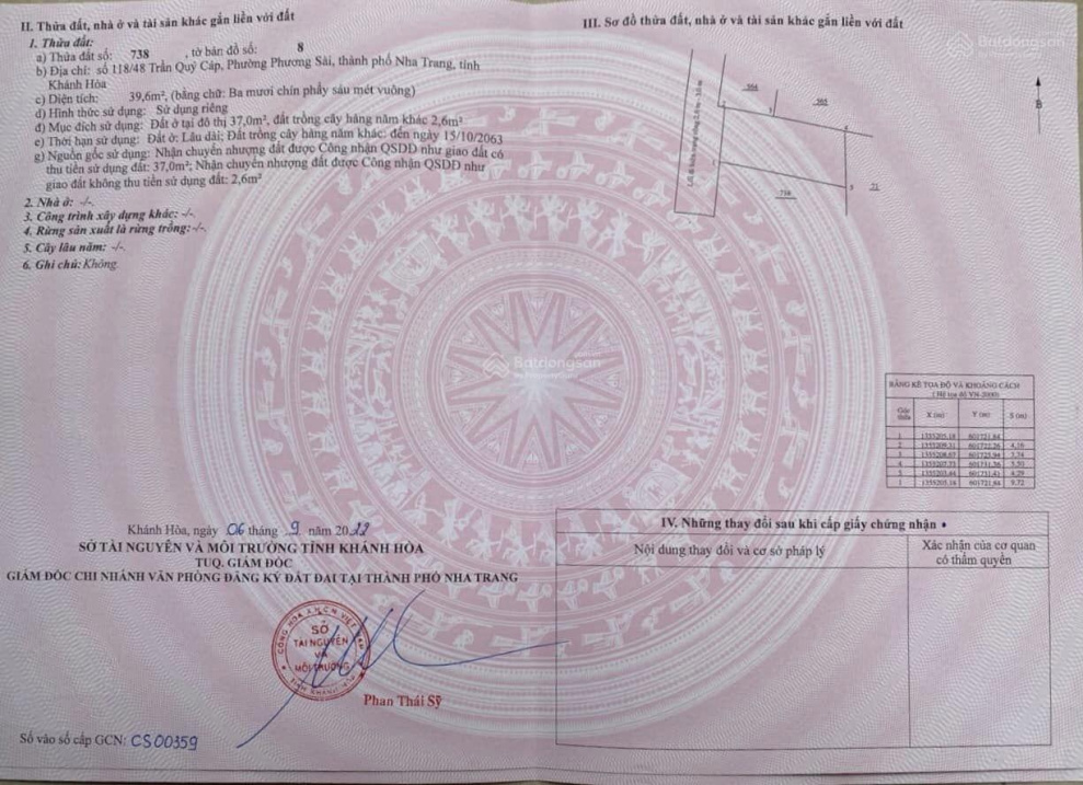 Bán nhà 2 tầng Hà Thanh, cách đường Trần Quý Cáp chỉ 150m, Phương Sài, Nga Trang. Gần chợ Đầm