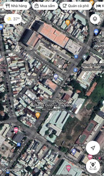 Bán nhà đất mặt tiền đường 15m Lê Đình Lý ngang 5m - 10m - 16m