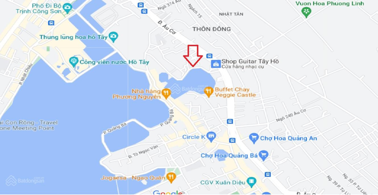 Bán nhà mặt hồ Quảng Bá, Tây Hồ 190m2 giá 29tỷ 0382 276 666