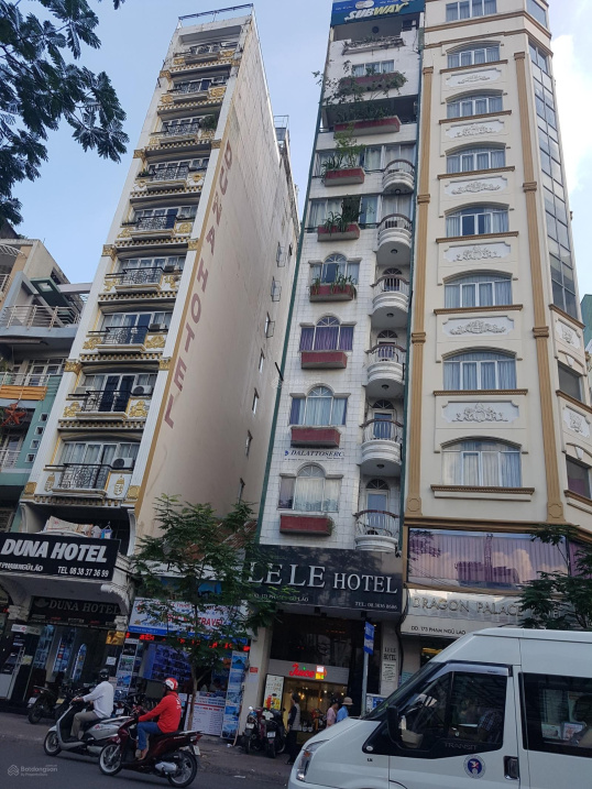 Bán nhà mặt tiền đường Bùi Thị Xuân Quận 1, kết cấu 1 hầm 10 tầng, giá 105 tỷ