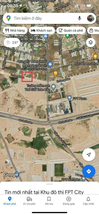 Bán nhanh lô mặt tiền đường Song Hào, Ngũ Hành Sơn, Đà Nẵng, giá chỉ 5,5tỷ có thương lượng