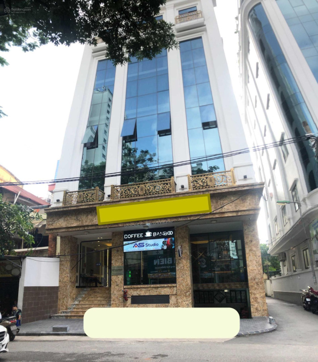 Bán tòa nhà văn phòng Hoàng Đạo Thúy, Trần Duy Hưng, 120m2 x 8T MT 25m, lô góc giá nhỉnh 50 tỷ