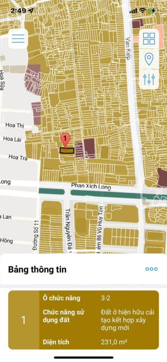 Bán120m2 đất, 4.5x26 gần khu Phan Xích Long phường 7, Phú Nhuận, giá chỉ 10 tỷ 2